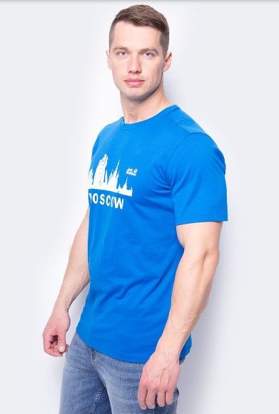 Jack Wolfskin Тематическая футболка Jack Wolfskin Moscow T Men