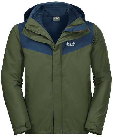 Jack Wolfskin Куртка теплая Jack Wolfskin Arland 3in1 JKT M