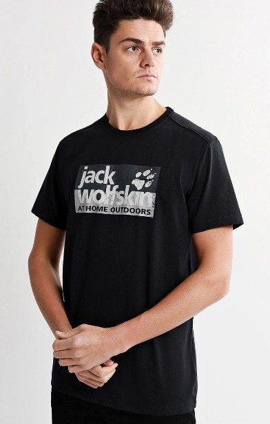 Jack Wolfskin Летняя футболка для мужчин Jack Wolfskin Logo T M