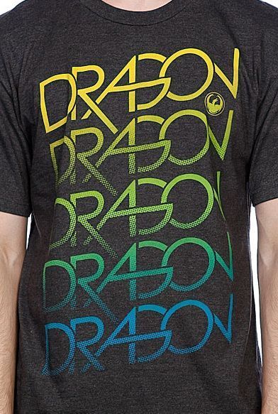 Dragon Alliance Стильная мужская футболка Dragon Alliance LANDING GEAR TEE F10