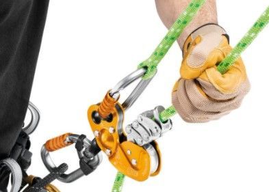 Petzl Надежный механический прусик с вертлюгом Petzl Zigzag Plus