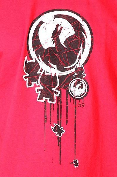 Dragon Alliance Красная футболка Dragon Alliance S8 L'IL D COMBO TSHIRT S/S