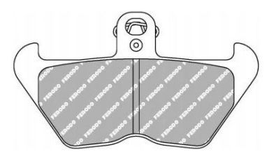 FERODO Износостойкие тормозные колодки Ferodo FDB2050
