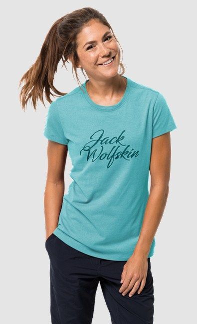 Jack Wolfskin Женская футболка Jack Wolfskin Brand T W