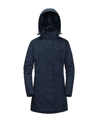 Jack Wolfskin Пальто теплое для женщин Jack Wolfskin Madison Avenue Coat