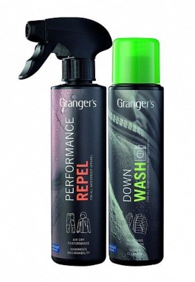 Granger’s Эффективное средство для стирки пуха пропитка спрей для одежды Granger's + - 2018-19 Down Wash + Performance Repel