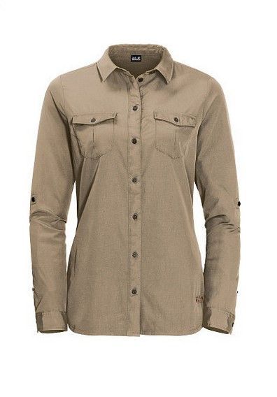 Jack Wolfskin Влагорегулирующая рубашка А Jack Wolfskin tacama Roll-Up Shirt W