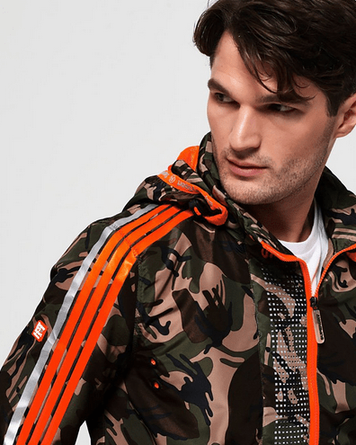 SuperDry Sport & Snow Спортивная ветровка Superdry Sprint Attacker Camo Jacket