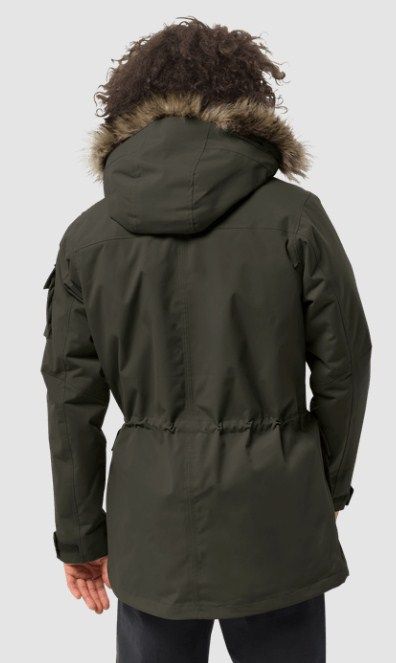 Jack Wolfskin Аляска с синтетическим утеплителем мужская Jack Wolfskin Glacier Canyon Parka