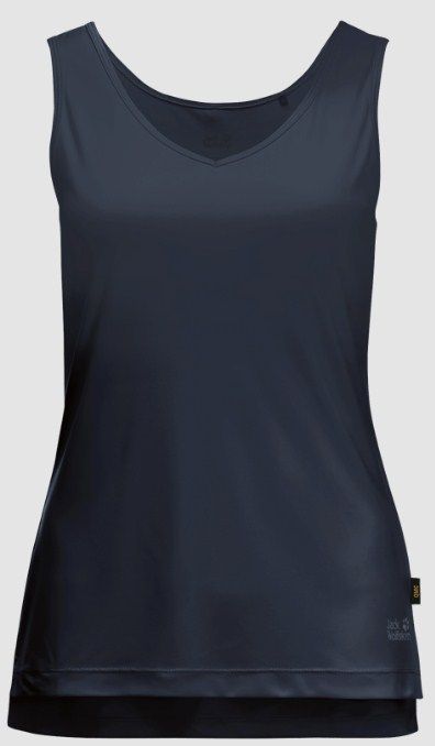 Jack Wolfskin Яркий  женский топ Jack Wolfskin Jwp Top W