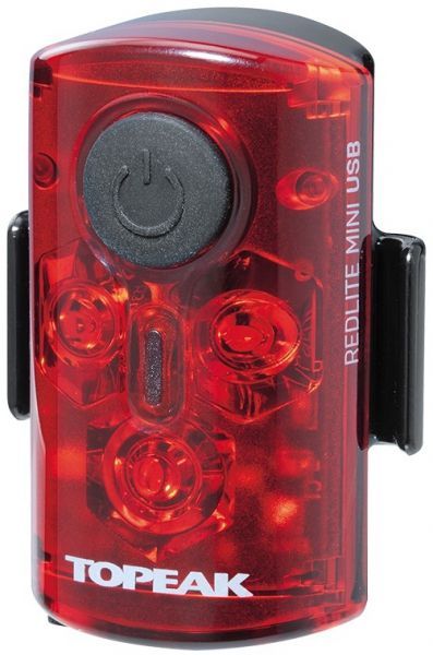 TOPEAK Светодиодный велофонарь с зарядкой Topeak RedLite Mini USB