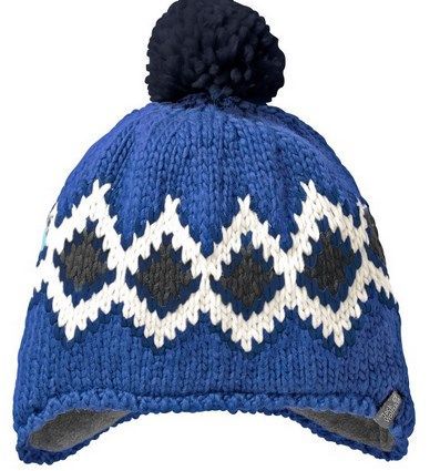 Jack Wolfskin Шапка с ушками для детей Jack Wolfskin Diamond Knit Cap Kids