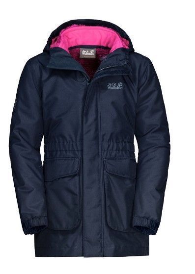 Jack Wolfskin Зимняя детская куртка Jack Wolfskin Ice Cave 3in1 Jacket Girls