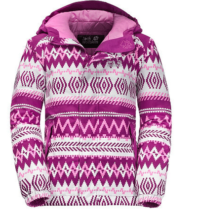 Jack Wolfskin Теплая куртка Jack Wolfskin G Kajak Printed Falls Jkt