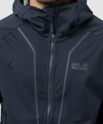 Jack Wolfskin Куртка износостойкая спортивная мужская Jack Wolfskin GREEN VALLEY JACKET MEN