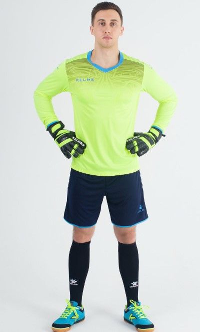 Kelme Прочный вратарский костюм Kelme Goalkeeper Long Sleeve Suit