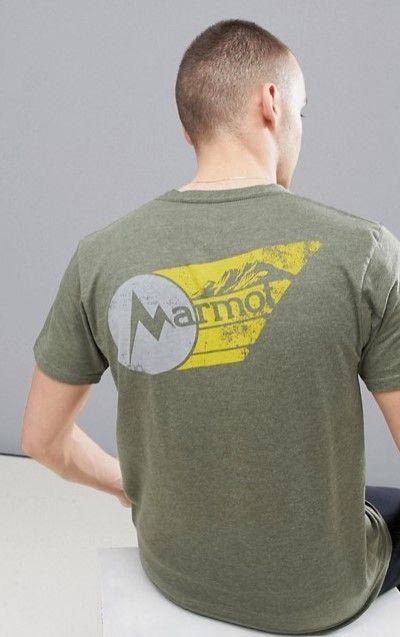 Marmot Стильная футболка с логотипом на груди Marmot Marwing