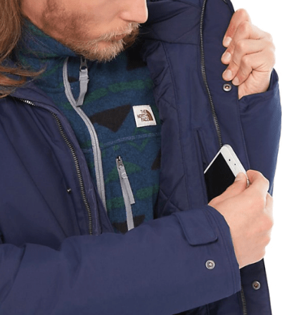The North Face Утепленная куртка-аляска мужская The North Face Zaneck