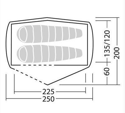 Roben’s Палатка для двоих защитная Robens Kite