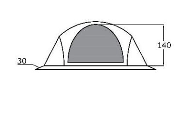Bercut Палатка кемпинговая Bercut Универсал-5 PRO Easton 5