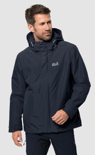 Jack Wolfskin Куртка теплая Jack Wolfskin Arland 3in1 JKT M