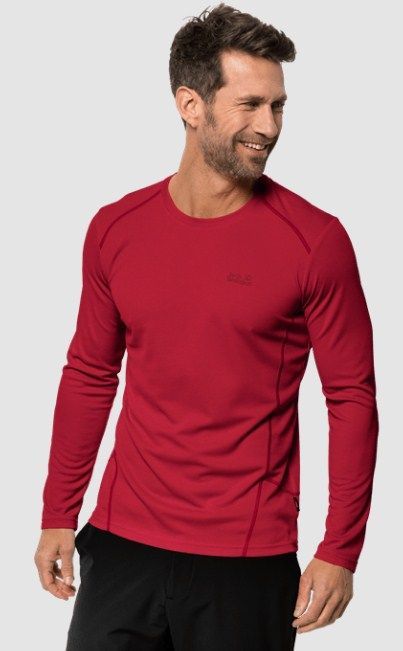 Jack Wolfskin Стильный лонгслив Jack Wolfskin Sky Range Longsleeve M