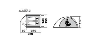 Trek Planet Палатка двухместная для рыбалки Trek Planet Alaska 2