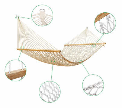 KingCamp King Camp - Садовый гамак 3766 Cotton Net Hammock
