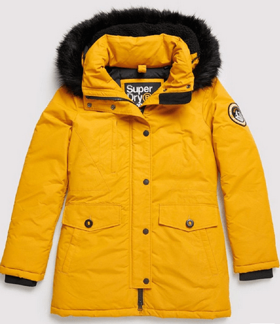 SuperDry Sport & Snow Теплая парка для девушек Superdry Ashley Everest Parka