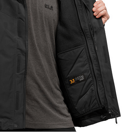 Jack Wolfskin Куртка теплая Jack Wolfskin Arland 3in1 JKT M