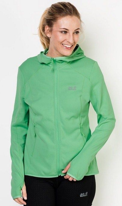 Jack Wolfskin Спортивная куртка из флиса Jack Wolfskin Hydropore Hooded Jacket Women