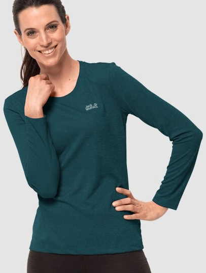 Jack Wolfskin Женский лонгслив Jack Wolfskin Sky range longsleeve W