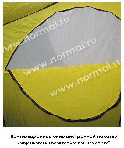 Normal Двухместная компактная палатка Лотос Normal 1,5 N Si