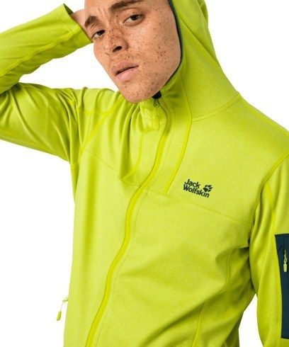 Jack Wolfskin Мужская куртка с капюшоном Jack Wolfskin Milford Hooded Jacket M