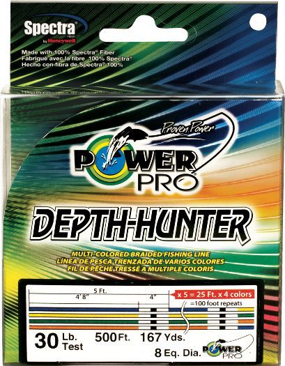 POWER PRO Шнур м POWER PRO 150 Depth Hunter (Multicolor)