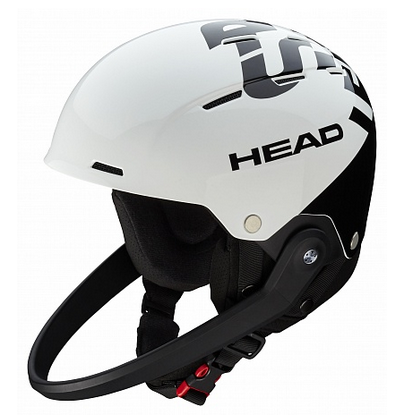 Head Шлем надежный слаломный Head Team SL+Chinguard