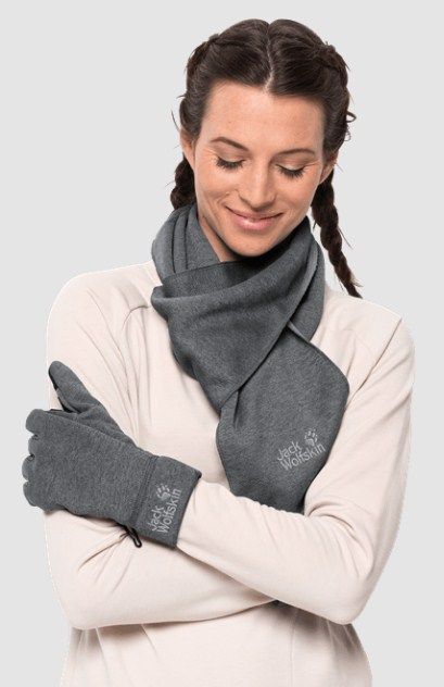 Jack Wolfskin Эластичные перчатки Jack Wolfskin Skyland Glove