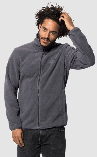 Jack Wolfskin Мужская ветронепроницаемая куртка 3-в-1 Jack Wolfskin Falster Bay Jacket M