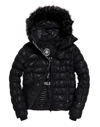 SuperDry Sport & Snow Куртка пуховик для девушек Superdry - Stealth Ski Down Bomber