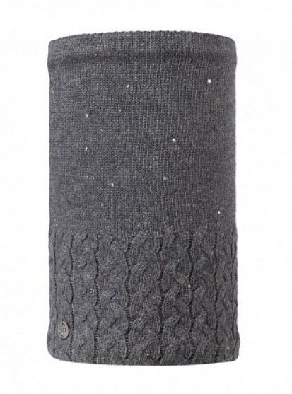 Buff Надежный шарф Buff Knitted & Polar Neckwarmer Elie Grey