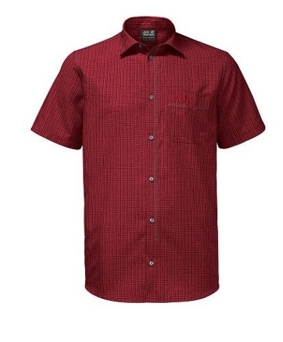 Jack Wolfskin Мужская летняя рубашка Jack Wolfskin EL DORADO SHIRT MEN