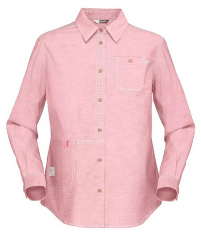 Norrona Хлопковая рубашка для женщин Norrona Svalbard Cotton Shirt