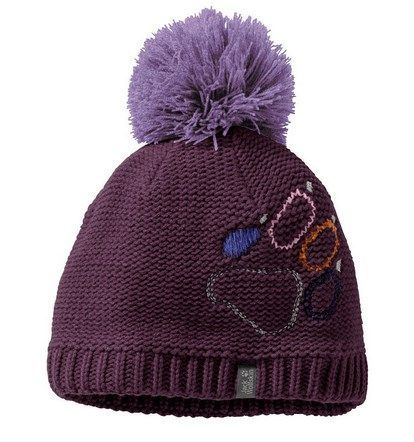 Jack Wolfskin Шапка с флисовой подкладкой Jack Wolfskin Paw Knit Cap Kids