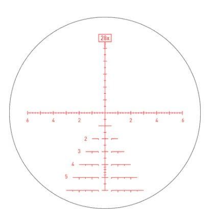 Dedal Компактный оптический прицел Dedal DH 7-28x56