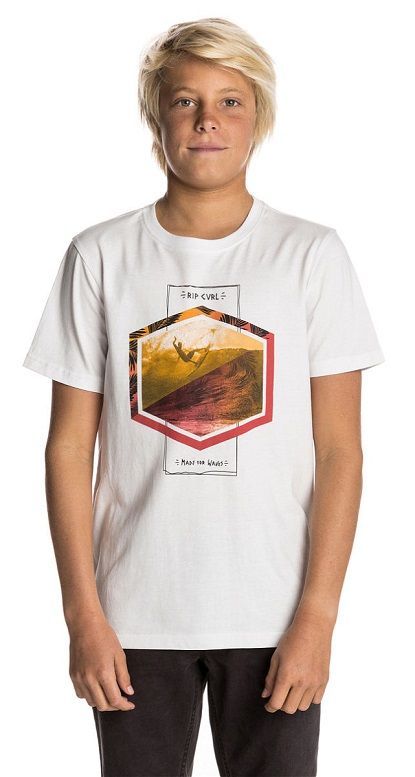 Rip Curl Футболка для подростков Rip Curl Action palm ss tee