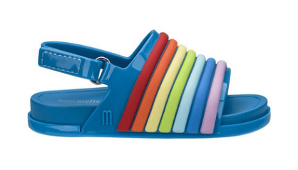 Melissa Пляжные сандалии Melissa Beach Slide Sandal Rainbow Bb