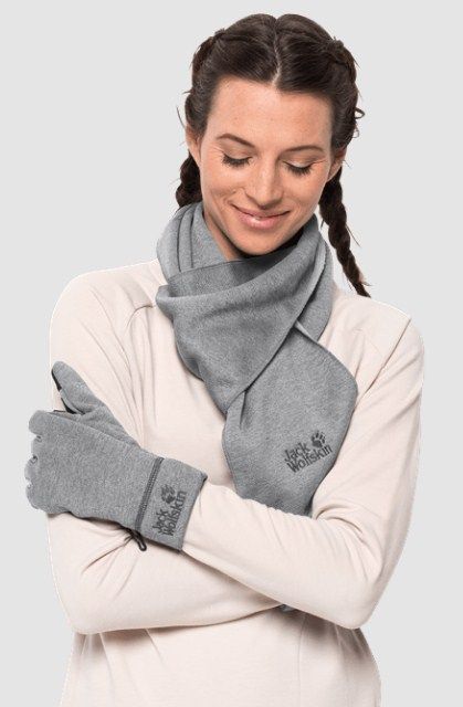 Jack Wolfskin Эластичные перчатки Jack Wolfskin Skyland Glove