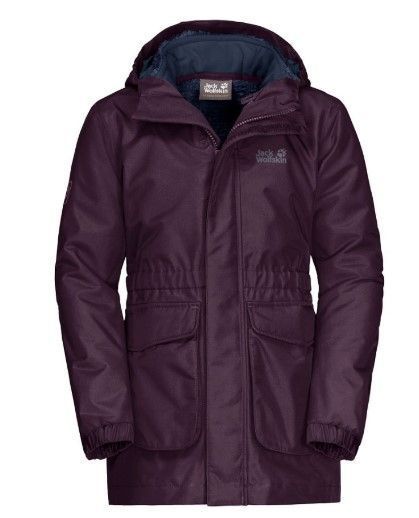 Jack Wolfskin Зимняя детская куртка Jack Wolfskin Ice Cave 3in1 Jacket Girls