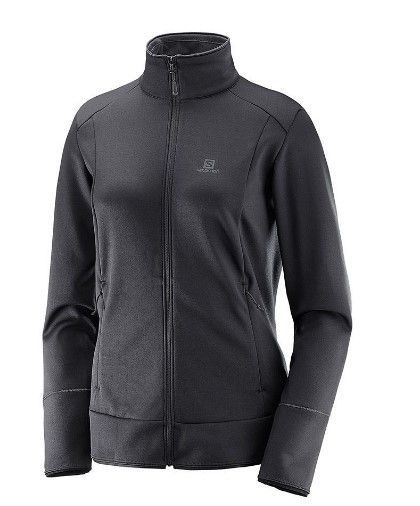 Salomon Джемпер приталенный для треккинга Salomon Discovery FZ W