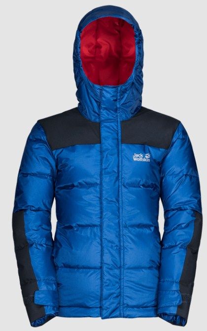 Jack Wolfskin Ветронепроницаемая теплая куртка Jack Wolfskin Mount Cook Jacket Kids